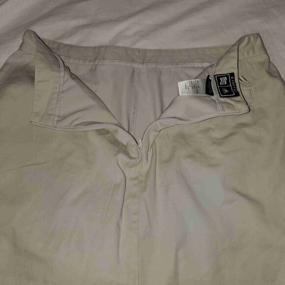 Adidas Khaki stretch athletic skort 10 - Picture 12 of 12